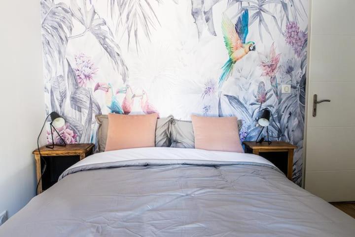 Chambre privée au coeur du vignoble Vinzelles Esterno foto