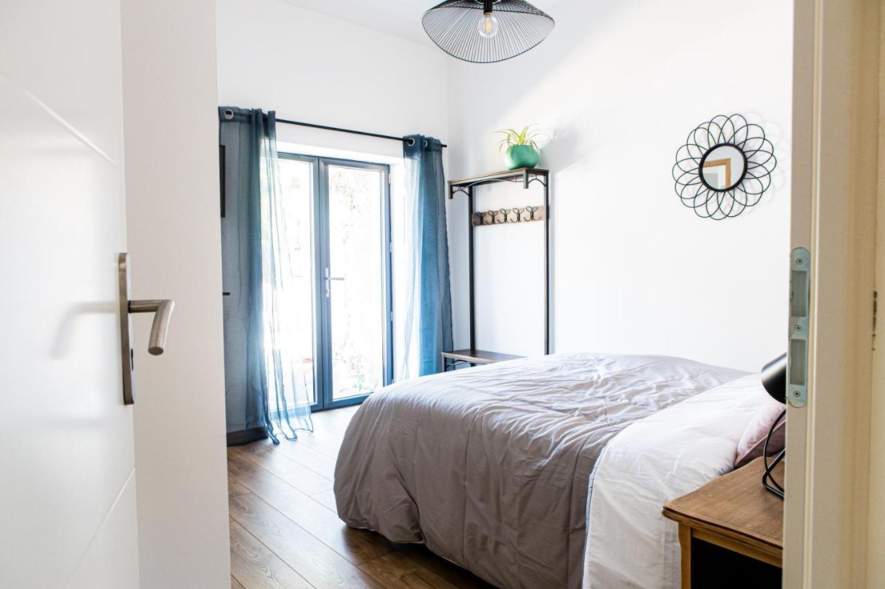 Chambre privée au coeur du vignoble Vinzelles Esterno foto
